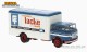 Brekina 71855, EAN 4026538718558: 1:87 LIAZ 706 Koffer-LKW VEB Lackfabrik Zeitz (Möbellacke aus der DDR)