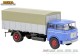 Brekina 71864, EAN 4026538718640: LIAZ 706 Pritsche/Plane-LKW, blau