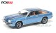 Brekina PCX870100, EAN 4052176311851: H0/1:87 Opel Manta B CC, metallic-blau, 1978 (PCX)