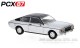 Brekina PCX870339, EAN 4052176750261: H0/1:87 Ford Granada MK I Coupe, silber/matt-schwarz, 1974 (PCX87)