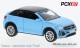 Brekina PCX870600, EAN 2000075647979: VW T-Roc Cabriolet (2022), hellblau mit geschlossenem Verdeck