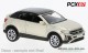 Brekina PCX870602, EAN 2000075647993: VW T-Roc Cabriolet (2022), metallic-beige mit geschlossenem Verdeck