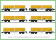 TRIX 15075, EAN 4028106150753: N Güterwagen-Set Abraumzug