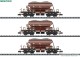 TRIX 15465, EAN 4028106154652: N Wagen-Set Dienstgüterschotterwagen DB