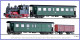 Tillig 01173, EAN 4012501011733: H0e analog Zugset mit Dampflok BR 99.57 und 3 Wagen