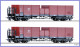 Tillig 05924, EAN 4012501059247: H0e 2x offener Güterwagen, DR