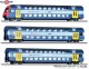 Tillig 70065, EAN 4012501700651: H0 DC 3er Set Doppelstockwagen SBB