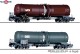 Tillig 70069, EAN 4012501700699: H0 DC 2er Set Kesselwagen Zans GATX