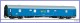 Tillig 74961, EAN 4012501749612: H0 DC Bahnpostwagen der CESKA POSTA CD