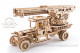 Ugears 3D Models 70022, EAN 4820184120310: Ugears 3D Lasercut Bausatz, Feuerwehr-Drehleiter