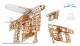 Ugears 3D Models 70075, EAN 4820184120976: Ugears 3D Lasercut Bausatz, Flugzeugstarter