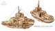 Ugears 3D Models 70078, EAN 4820184120983: Ugears 3D Lasercut Bausatz, Hafenschlepper