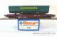 1A.Gebrauchtware 711.0046358.003, EAN 2000075449788: Roco H0 46358 Einheitstaschenwagen 4-achsig braun DB mit ´malenstein´-Auflieger