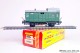 1A.Gebrauchtware 870.0003422.001, EAN 2000075550897: Trix-Express H0 DC 3422 Güterzug-Packwagen mit Beleuchtung grün DB