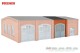 Vollmer 45643, EAN 4026602456430: H0 Extension set for truck workshop 45642- Polyplate kit