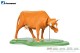 Viessmann 1582, EAN 4026602015828: H0 Cow with moving head, brown