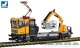 Viessmann 2618, EAN 4026602026183: H0 DC ROBEL Gleiskraftwagen 54.22 WIEBE mit Prüfpantograph und Arbeitskorb, Funktionsmodell