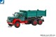 Viessmann 8018, EAN 4026602080185: H0 MAGIRUS DEUTZ 3-achs Muldenkipper, Basis, Funktionsmodell