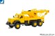 Viessmann 8021, EAN 4026602080215: H0 MAGIRUS DEUTZ 3-axle recovery crane withrotating flashing light