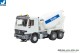 Viessmann 8031, EAN 4026602080314: H0 MB ACTROS 3-axle concrete mixer truck withrotating flashing lig