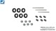 Viessmann 8422, EAN 4026602084220: H0 Nachrüst-Set für kibri Anhänger und Auflieger, Einfachbereifung