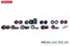 Wiking 001834, EAN 4006190018340: Zubehörpackung - Räder