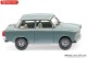 Wiking 012906, EAN 4006190129060: Trabant 601 S alpenblau