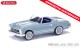Wiking 014248, EAN 4006190142489: MB 280 SL Cabrio horizontblau