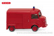 Wiking 026206, EAN 4006190262064: Citroen HY Kasten Feuerwehr