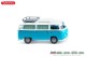 Wiking 031504, EAN 4006190315043: 1:87 VW T2 Campingbus - eisblau/weiß