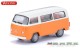 Wiking 031802, EAN 4006190318020: VW T2b Bus orange/weiß