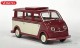 Wiking 033405, EAN 4006190334051: H0/1:87 DKW Schnelllaster Bus rubinrot/elfenbein