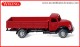 Wiking 042601, EAN 4006190426015: Magirus Sirius Pritschen LKW