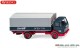 Wiking 043703, EAN 4006190437035: 1:87 Mercedes-Benz NG Pritschen-Sattelzug Transport Schmidt