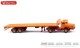 Wiking 055409, EAN 4006190554091: Faun Flachpritschensattelzug