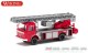 Wiking 061805, EAN 4006190618052: MAN Metz DLK 23-12 Feuerwehr