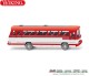 Wiking 070902, EAN 4006190709026: 1:87 MB O 302 Reisebus verkehrsrot