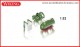 Wiking 077384, EAN 4006190773843: 1:32 Frontlader Werkzeuge - Set B Bressel+Lade grün
