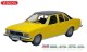 Wiking 079605, EAN 4006190796057: 1:87 Opel Commodore B, verkehrsgelb mit schwarzem Dach