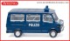 Wiking 086431, EAN 4006190864312: MB 207D Bus Polizei