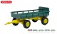 Wiking 086904, EAN 4006190869041: 1:87 Landwirtschaftlicher Anhänger (ehem. Pferdewagen), grün/gelb