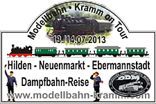 Dampfbahn-Reise am 13. und 14.07.2013 in die Fränkische Schweiz