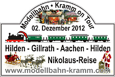 Nikolaus-Reise am 02.12.2012 nach Gillrath und Aachen
