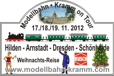 Weihnachts-Reise vom 17. bis 19.11.2012 nach Arnstadt und Dresden