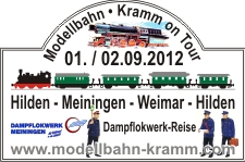 Dampflok-Reise am 01. und 02.09.2012 nach Meiningen und Weimar