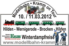 Winterdampf-Reise am 10. und 11.03.2012 auf den Brocken