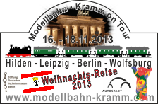 Weihnachts-Reise vom 16. bis 18.11.2013 nach Berlin