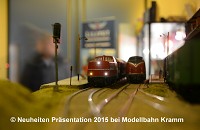 Neuheiten Prsentation 2015 bei Modellbahn Kramm