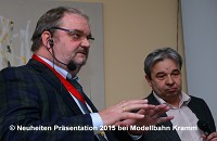 Neuheiten Prsentation 2015 bei Modellbahn Kramm