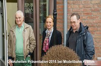 Neuheiten Prsentation 2015 bei Modellbahn Kramm